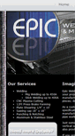 Mobile Screenshot of epicweldingmfg.com